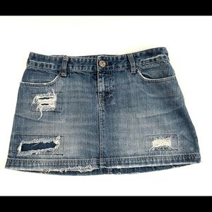 American Eagle Denim Jean Skirt Size 4